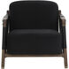 Calloway Antique Brown / Abbington Black / Onyx Leather Lounge Chair